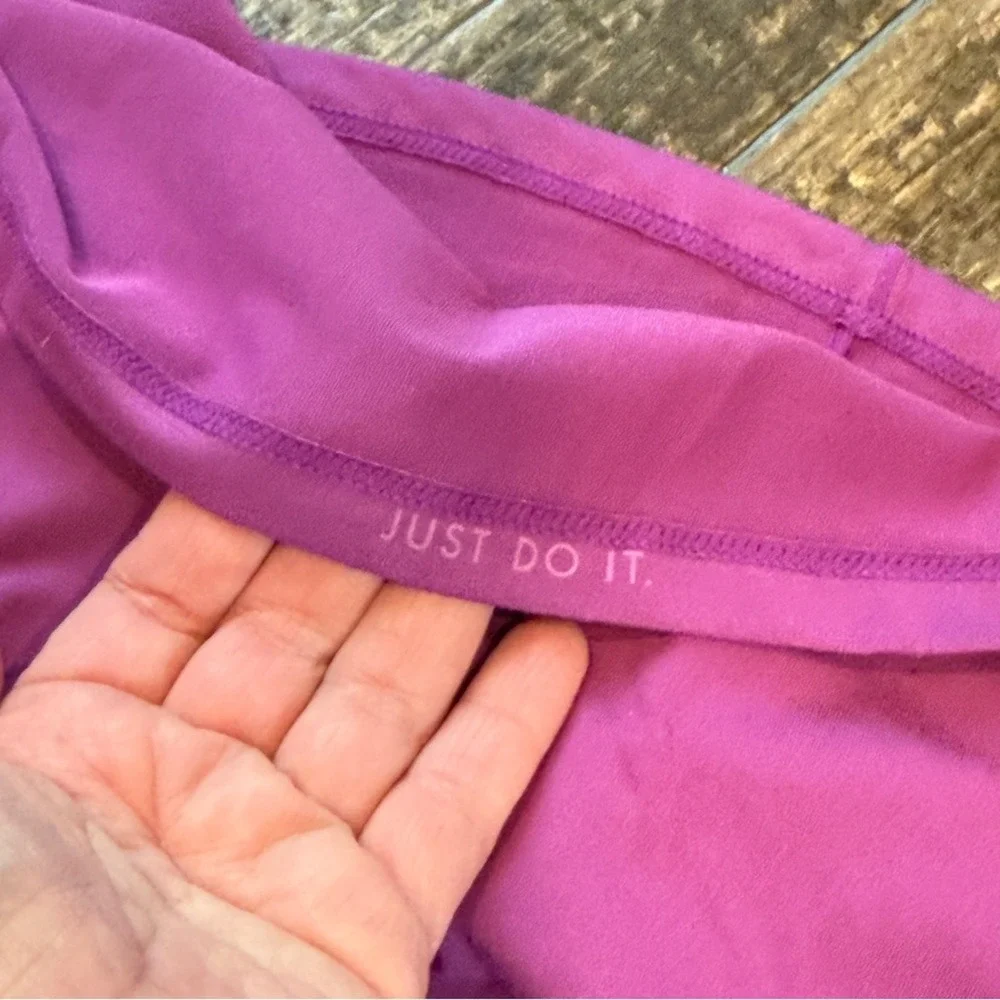 Nike Dri-FIT One Luxe Slim Fit Tank Top 'Viotech' Purple Medium DD4931-503 NEW - Picture 8 of 13